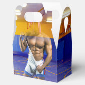 SlipperyJoe's gespierde man uitstulping six-pack s Bedankdoosjes (Geopend)