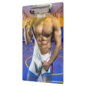 SlipperyJoe's gespierde man uitstulping six-pack s Klembord (Links)