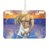 SlipperyJoe's gespierde man uitstulping six-pack s Luchtverfrisser (Voorkant)