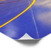 SlipperyJoe's gespierde man uitstulping six-pack s Perfect Poster (Hoek)