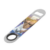 SlipperyJoe's gespierde man uitstulping six-pack s Speed Flessenopener (Voorkant Gekanteld)