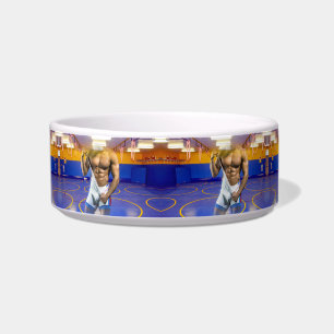 SlipperyJoe's gespierde man uitstulping six-pack s Voerbakje