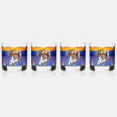 SlipperyJoe's gespierde man uitstulping six-pack s Whisky Glas (Voorkant)