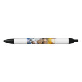 SlipperyJoe's gespierde man uitstulping six-pack s Zwarte Inkt Pen (Voorkant)