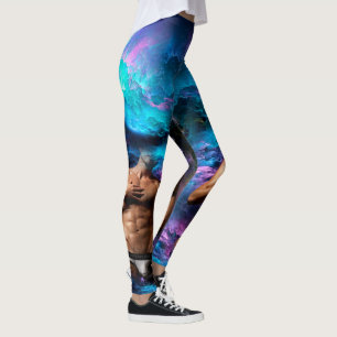SlipperyJoe's gespierde mannenondergoed bult kosmi Leggings