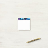 SlipperyJoe's gespierde mannenondergoed bult kosmi Post-it® Notes (Op bureau)