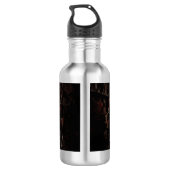 SlipperyJoe's gespierde spooksteen zwak verlichte  Waterfles (Achterkant)