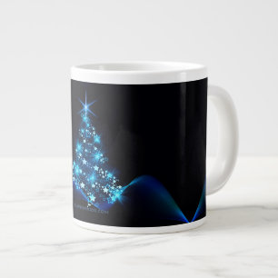 SlipperyJoe's gestileerde gloeiende kerstboom brig Grote Koffiekop
