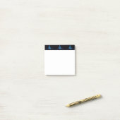 SlipperyJoe's gestileerde gloeiende kerstboom brig Post-it® Notes (Op bureau)