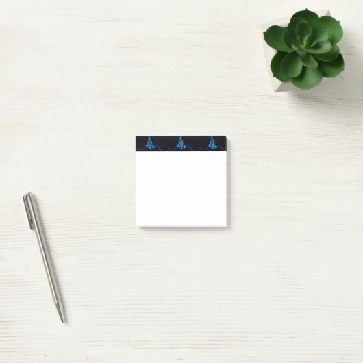 SlipperyJoe's gestileerde gloeiende kerstboom brig Post-it® Notes (Kantoor)