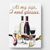 SlipperyJoe's glazen gefermenteerde druiven, wijnp Fotoplaat (voorkant)