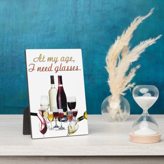 SlipperyJoe's glazen gefermenteerde druiven, wijnp Fotoplaat (Zijkant)