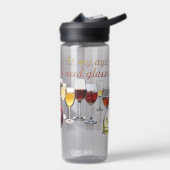 SlipperyJoe's glazen gefermenteerde druiven, wijnp Waterfles (Links)