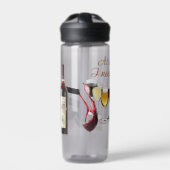 SlipperyJoe's glazen gefermenteerde druiven, wijnp Waterfles (Voorkant)