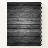 SlipperyJoe's Going Commando vet rood sinaasappel Notitieboek (Achterkant)