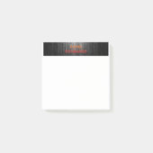 SlipperyJoe's Going Commando vet rood sinaasappel  Post-it® Notes (Voorkant)