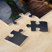 SlipperyJoe's griezelige Halloween enge bossen gro Legpuzzel (Zijkant)