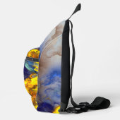 SlipperyJoe's grijswaarde gespierde mannenfiguur g Sling Bag (Rechts)
