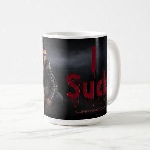 SlipperyJoe's Halloween bleke vampierachtige figuu Koffiemok
