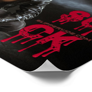 SlipperyJoe's Halloween bleke vampierachtige figuu Poster