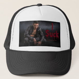SlipperyJoe's Halloween bleke vampierachtige figuu Trucker Pet