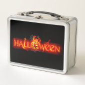 SlipperyJoe's Halloween enorm lettertype in vuur (Voorkant)