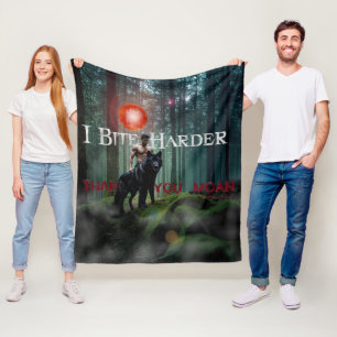 SlipperyJoe's Halloween shirtloze gespierde man ge Fleece Deken