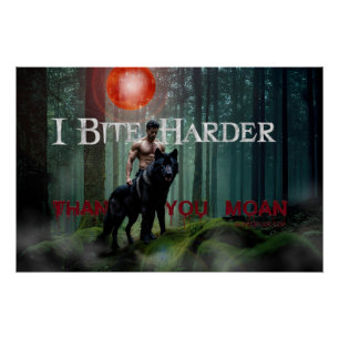 SlipperyJoe's Halloween shirtloze gespierde man ge Perfect Poster