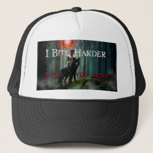 SlipperyJoe's Halloween shirtloze gespierde man ge Trucker Pet