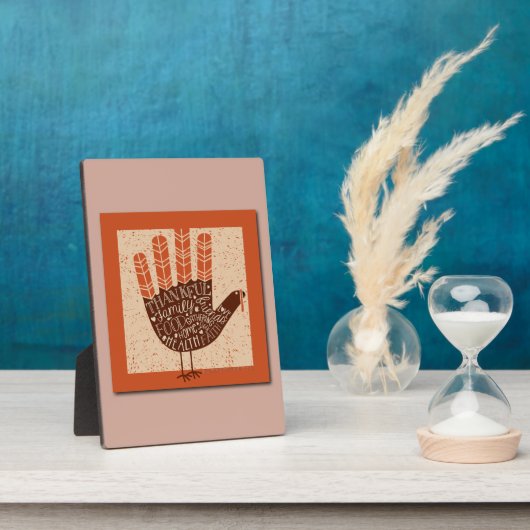 SlipperyJoe's hand spreekt de dankbare familielede Fotoplaat (Zijkant)