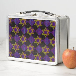SlipperyJoe's Hanukkah-thema afbeelding goudgeel