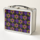 SlipperyJoe's Hanukkah-thema afbeelding goudgeel (Voorkant)