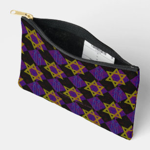 SlipperyJoe's Hanukkah-thema afbeelding goudgeel Etui
