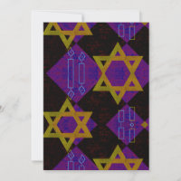 SlipperyJoe's Hanukkah-thema afbeelding goudgeel