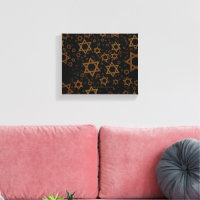 SlipperyJoe's Hanukkah-thema Ster David artistiek 