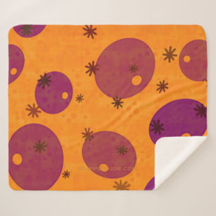 SlipperyJoe's Happy Chanoeka Joodse Hebreeuwse gel Sherpa Deken