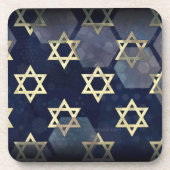 SlipperyJoe's Happy Chanoeka meerdere sterren van  Bier Onderzetter (Voorkant)