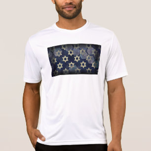 SlipperyJoe's Happy Chanoeka meerdere sterren van  T-shirt