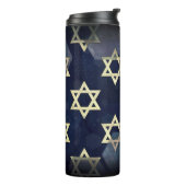 SlipperyJoe's Happy Chanoeka meerdere sterren van  Thermosbeker (Gedraaid links)