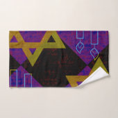 SlipperyJoe's Happy Chanoeka-ster van David Menora Bad Handdoek (Handdoek)