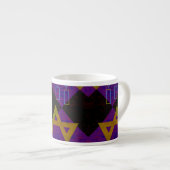 SlipperyJoe's Happy Chanoeka-ster van David Menora Espresso Kop (Voorkant rechts)