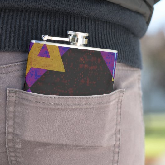 SlipperyJoe's Happy Chanoeka-ster van David Menora Heupfles (Voorbeeld)