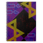 SlipperyJoe's Happy Chanoeka-ster van David Menora Notitieboek (Voorkant)