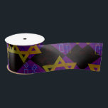 SlipperyJoe's Happy Chanoeka-ster van David Menora Satijnen Lint<br><div class="desc">SlipperyJoe's Happy Hanukkah Star of David menorah Dreidel artistieke Celebration Kaarsen Joods Hebreeuws Chanoeka giften decoraties Jodendom religie cultuur religieuze praktijken tradities geometrische symbolische ontwerp diepte contrast orde symmetrie</div>