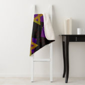 SlipperyJoe's Happy Chanoeka-ster van David Menora Sherpa Deken (In situ)