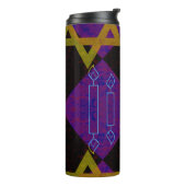 SlipperyJoe's Happy Chanoeka-ster van David Menora Thermosbeker (Gedraaid links)