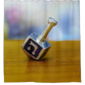 SlipperyJoe's Happy Chanoeka vierzijdig draaiend Douchegordijn (Voorkant)