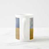 SlipperyJoe's Happy Chanoeka vierzijdig draaiend Porselein Kop (Achterkant)