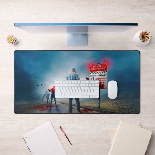 SlipperyJoe's Happy Halloween dode zombies eng b Bureaumat (Kantoor 1)