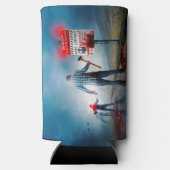 SlipperyJoe's Happy Halloween dode zombies eng b Seltzer Blikjeskoeler (Achterkant)